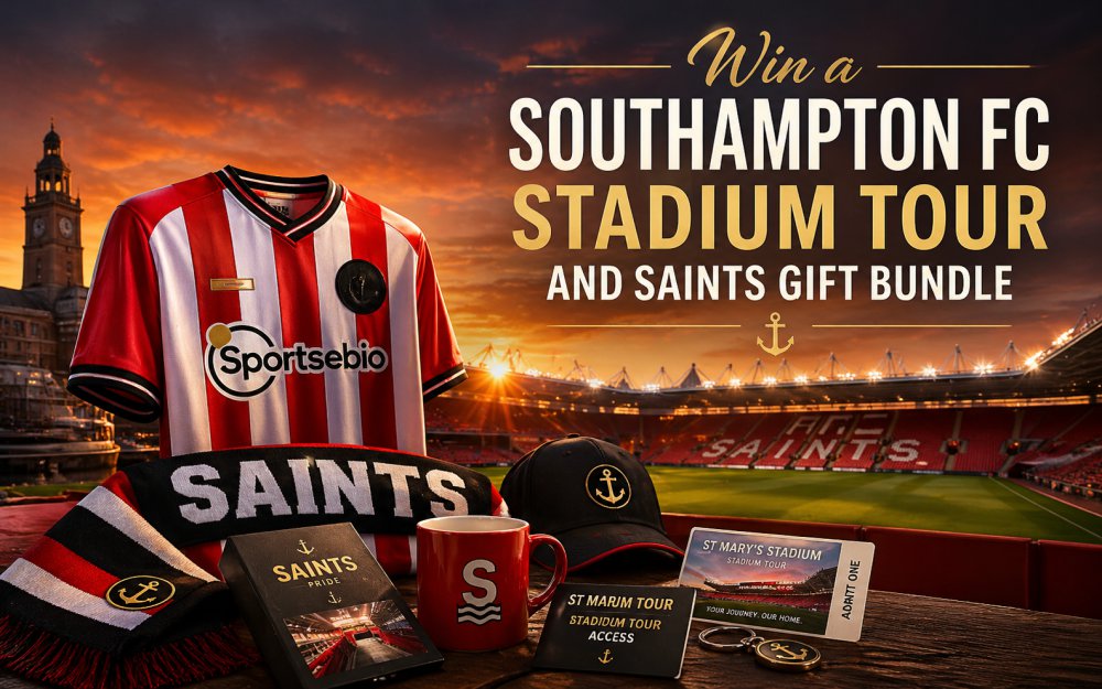 Win a Southampton FC Stadium Tour and Saints Gift Bundle at St Mary’s