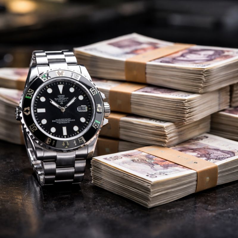 Win a Rolex Submariner or £8,000 Cash