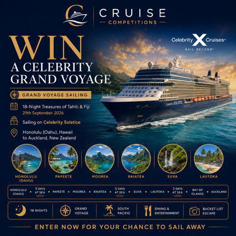 Win a Celebrity Grand Voyage