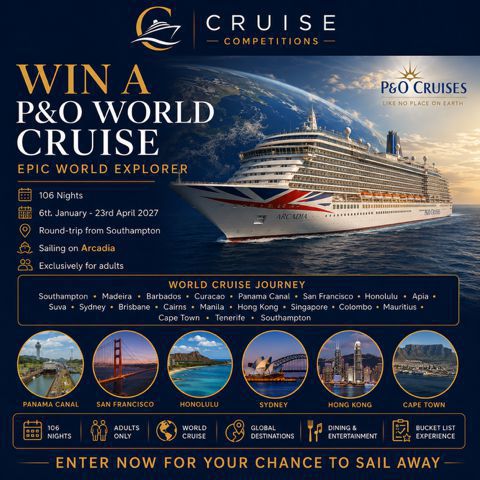 Win a P&O World Cruise